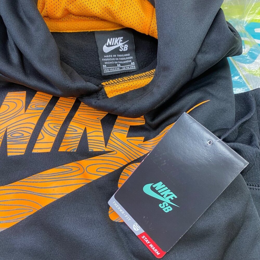 NIKE SB BOYS THERMA-FIT PULL OVER HOODIE MD NWT - Picture 6 of 7